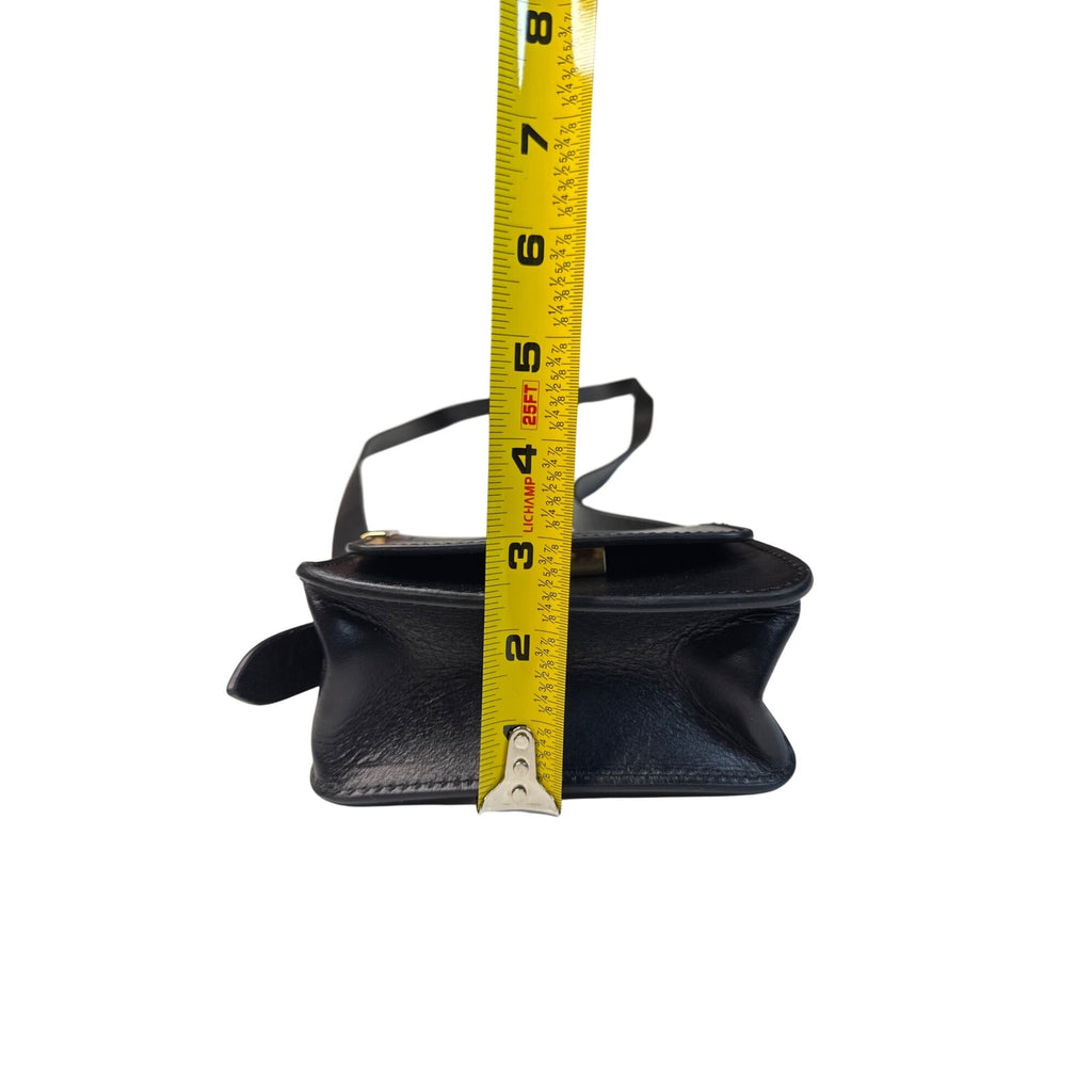 Levis Black Mini Crossbody Bag With Gold Hardware & Adjustable Strap