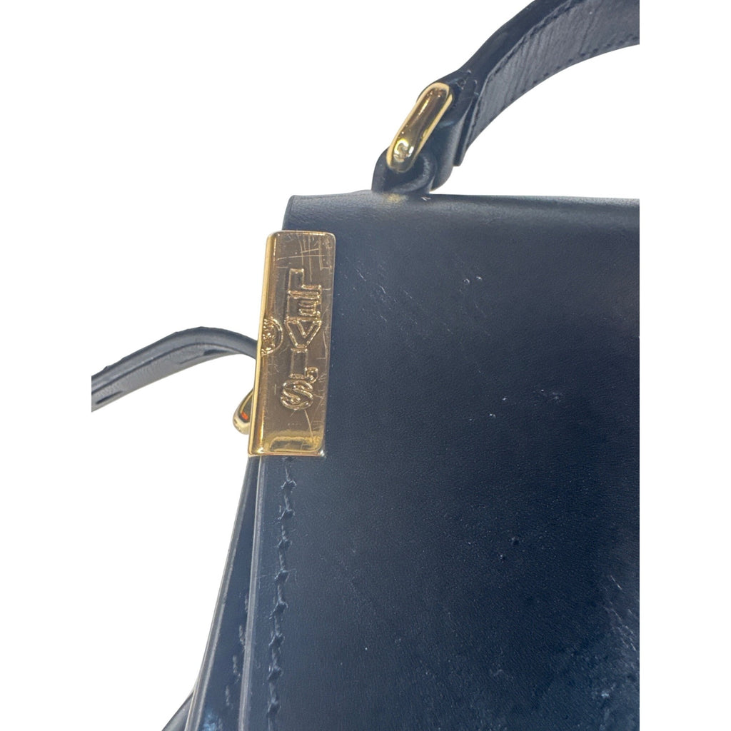 Levis Black Mini Crossbody Bag With Gold Hardware & Adjustable Strap