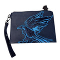 Harry Potter Ravenclaw Danielle Nicole Wristlet Navy Glitter Bird
