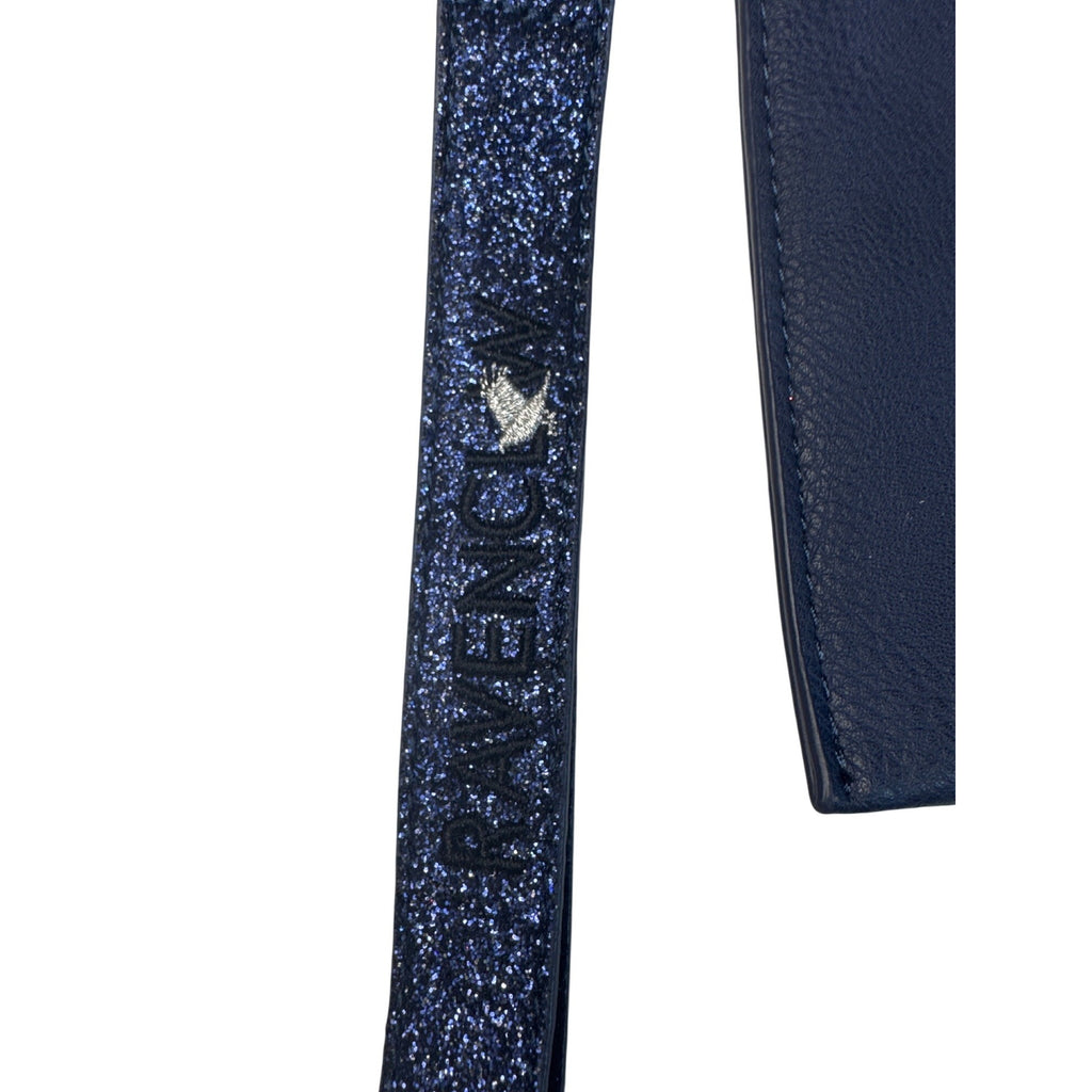 Harry Potter Ravenclaw Danielle Nicole Wristlet Navy Glitter Bird