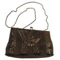 Vintage Magid Handmade in Macu Beaded Evening Purse W/Chain Strap
