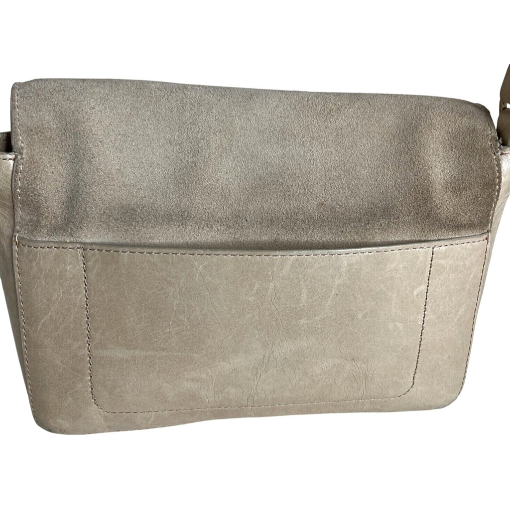Halston Heritage Beige Leather Crossbody Bag