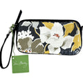 Vera Bradley Wristlet Clutch With Sequins & Floral Pattern