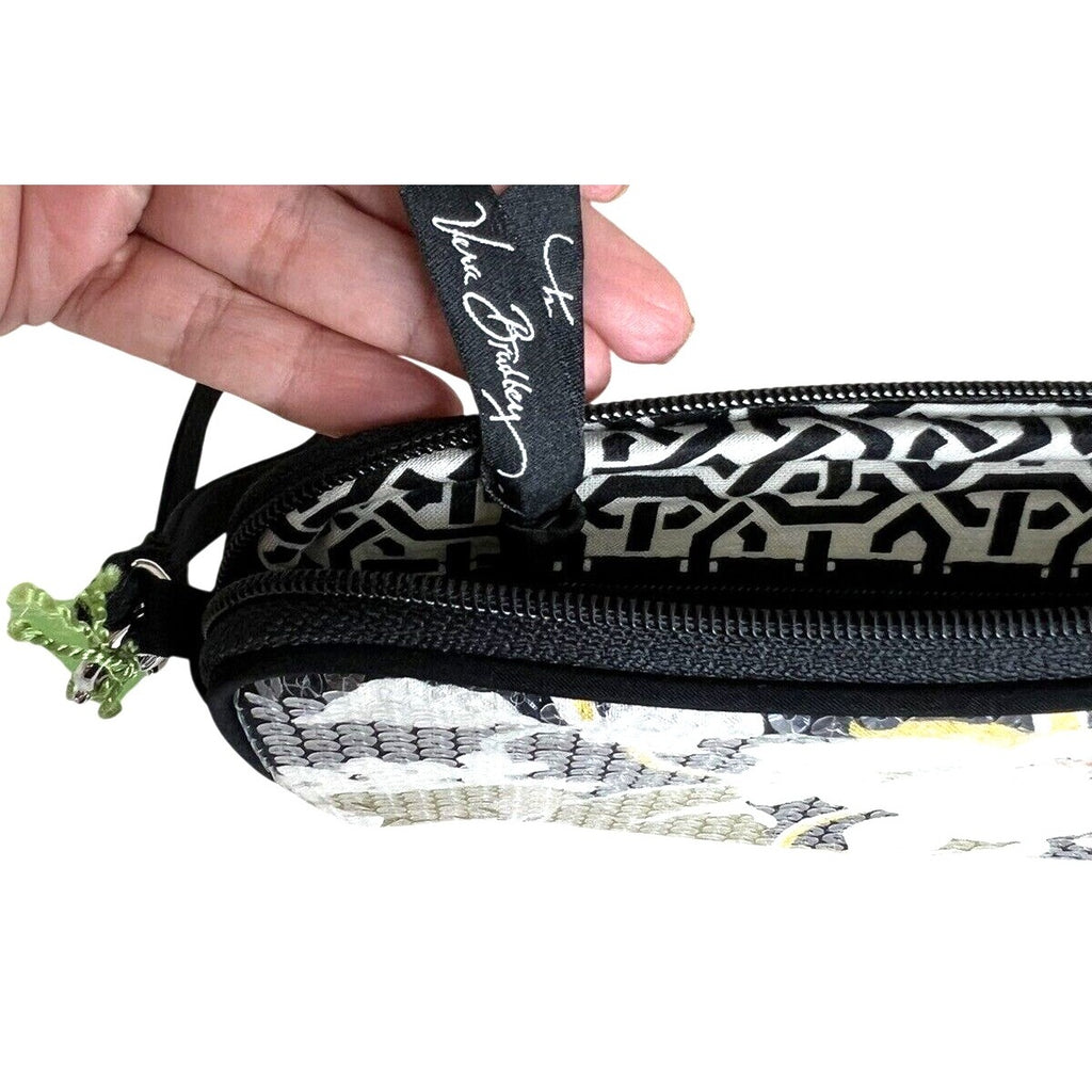 Vera Bradley Wristlet Clutch With Sequins & Floral Pattern
