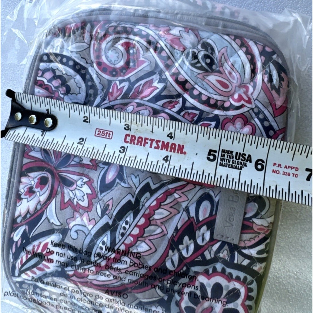 Vera Bradley Multicolor Paisley Cosmetic Bag