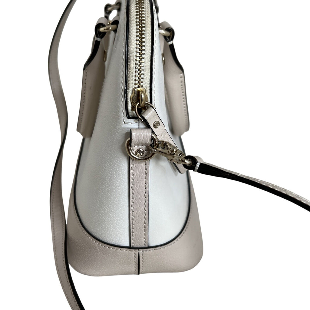 Kate Spade New York Wellesley Cream Pebble Crossbody Satchel