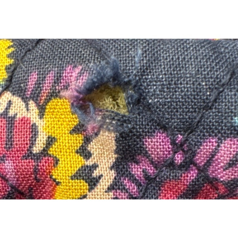 Vera Bradley Quilted Floral Backpack W/Umbrella & Cosmetic Pouches
