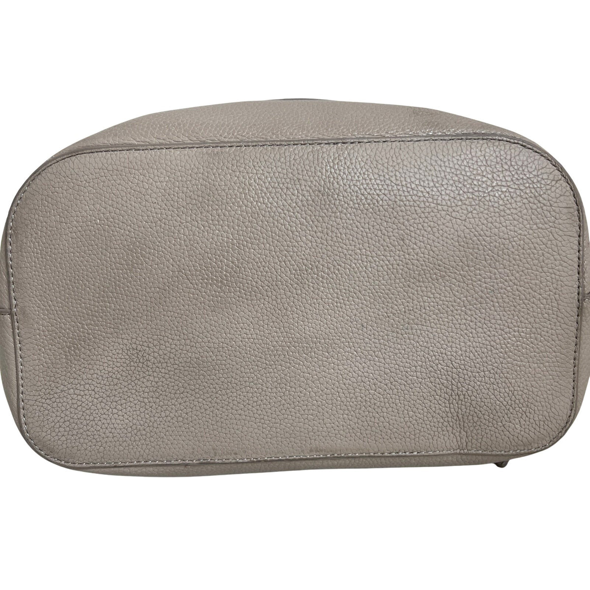 Draper James Crosby Pebbled Leather Backpack Light Taupe