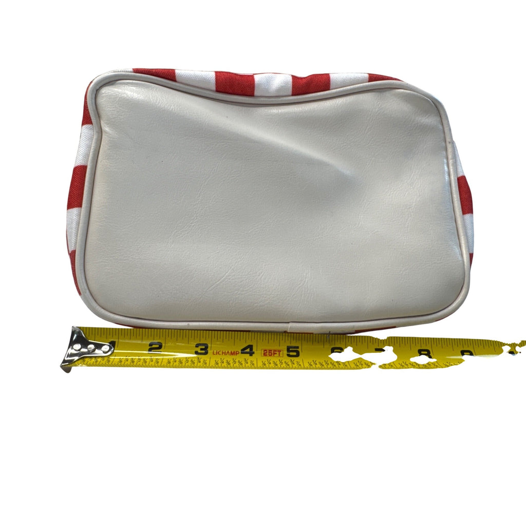 Red & White Checkered Ollie & Olivia Small Crossbody Tote Bag With Adjustable Strap